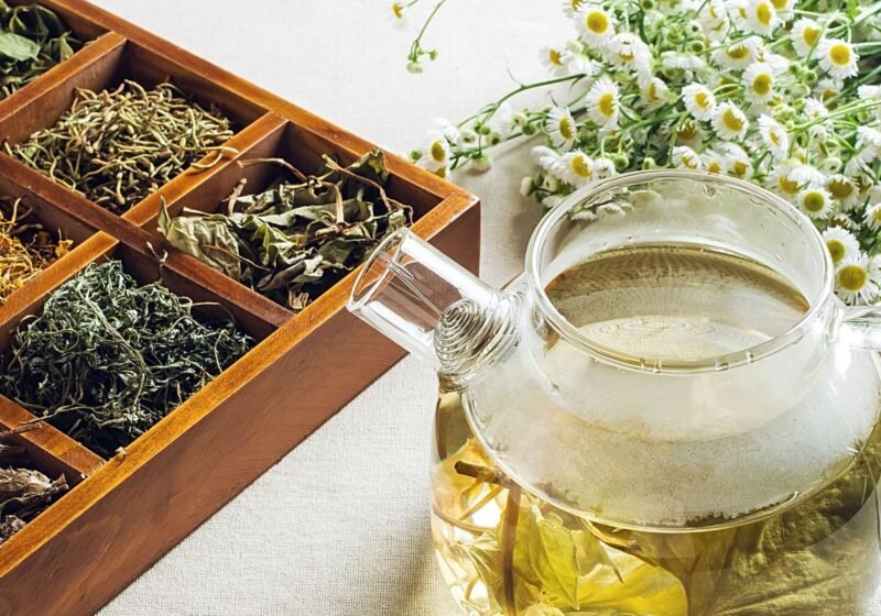 herbal tea and herbs for menopause