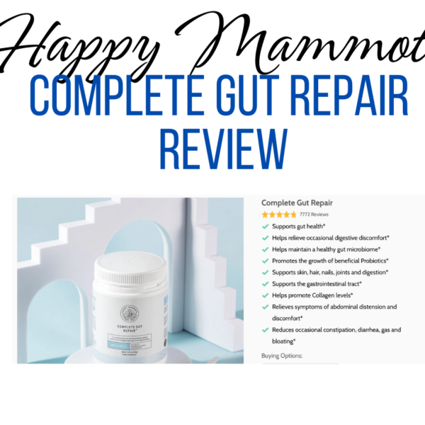 Happy Mammoth Gut Repair Review product page