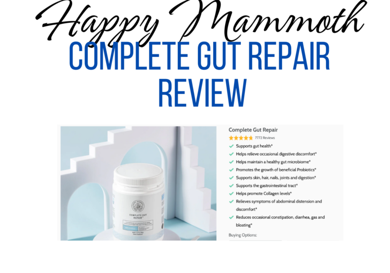 Happy Mammoth Gut Repair Review: Does it Work?