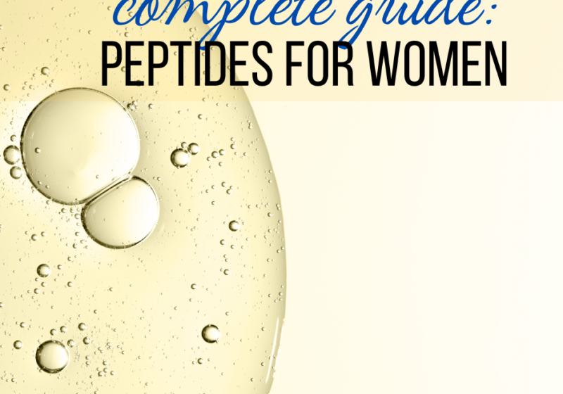 complete guide peptides for women peptide graphic