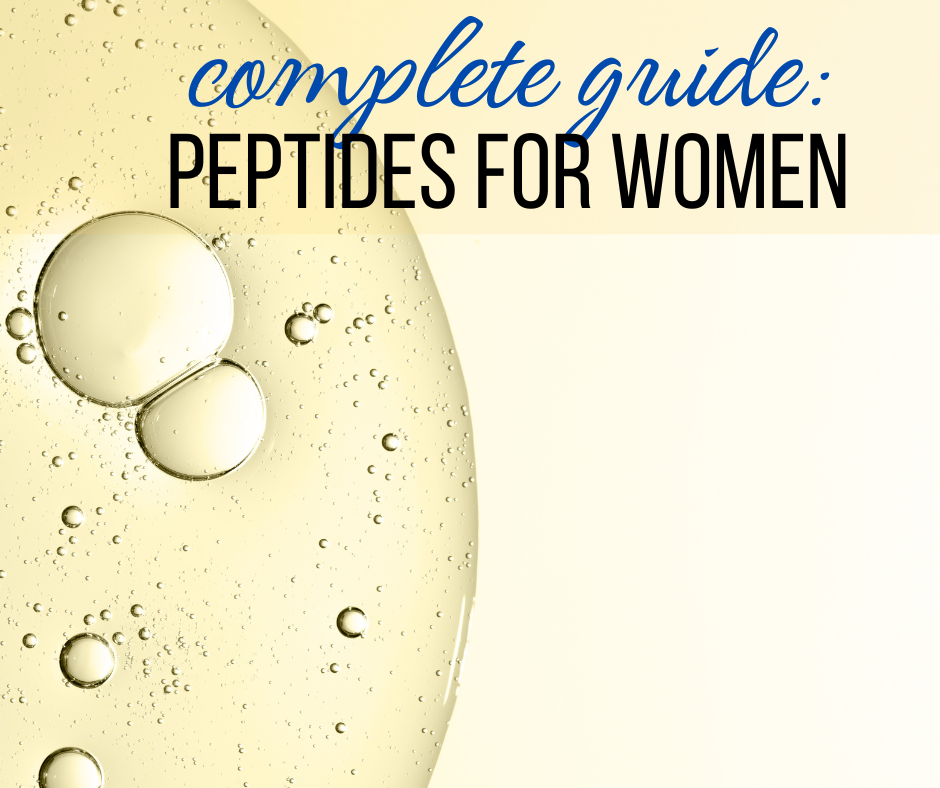 complete guide peptides for women peptide graphic